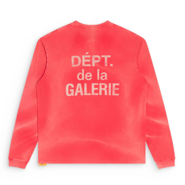 Gallery Dept French Red Sweatshirt - Image 2