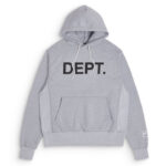 Gallery Dept Logo Grey Hoodie