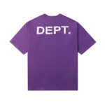 Gallery Dept Purpal T Shirt - Image 2