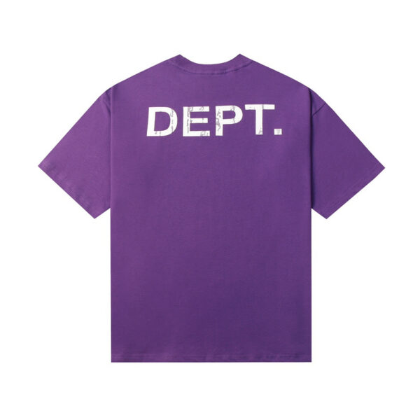 Gallery Dept Purpal T Shirt - Image 2