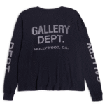 Gallery Dept Urcel Thermal Black Sweatshirt - Image 2