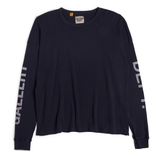 Gallery Dept Urcel Thermal Black Sweatshirt - Image 1